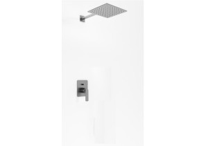 Kohlman EXPERIENCE GRAY QW220EGQ30 zestaw prysznicowy z deszczownicą 30cm
