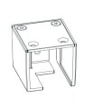 Radaway IDEA Klamra pod szybę Prawa black 004-006005154.jpg