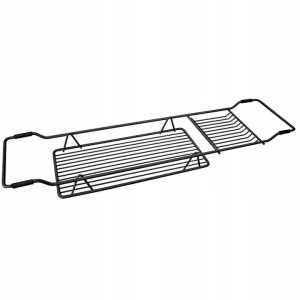 Duschy 585-20 Półka na wannę 68x16x7 czarna
