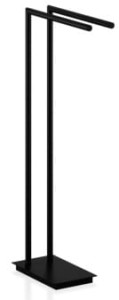Hozze 400-051b stojak na ręczniki czarny mat