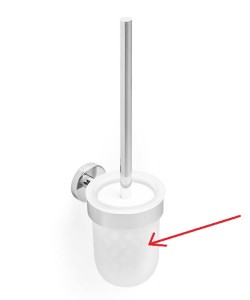 Hozze 10-4 pojemnik szklany do szczotki WC model