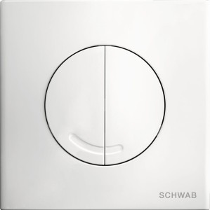 LIV/SCHWAB 4060414601 VERIA DUO  przycisk spłukujący biały