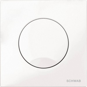 LIV/SCHWAB ATENA UR 4060418101 Przycisk do spłukiwania Biały
