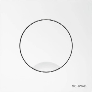 LIV/SCHWAB ATENA 4060414351 Przycisk do spłukiwania Błyszczący chrom