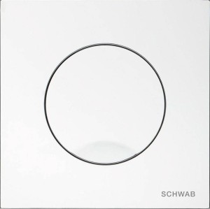 LIV/SCHWAB ATENA UR 4060418151 Przycisk do spłukiwania Błyszczący chrom