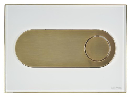 LIV/SCHWAB 675040 CIRCLE przycisk spłukujący szkło - biały /złoty .jpg