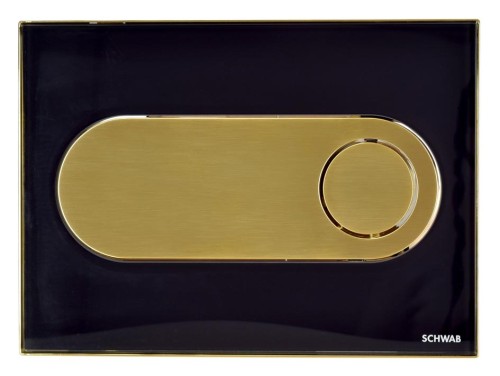 LIV/SCHWAB 675041 CIRCLE przycisk spłukujący szkło - czarny/złoty.jpg