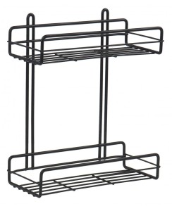 Duschy Półka łazienkowa NANO prosta II czarna