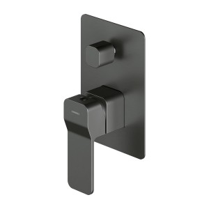 SL7735GR SLIDE bateria prysznicowo-wannowa podtynkowa, grafit