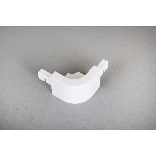 Sanplast 660C0006 Łącznik narożny biały do kabin prysznicowych kwadratowych z serii Classic