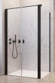 Radaway Nes black DWD+S drzwi 80 10034080-54-01 + ścianka