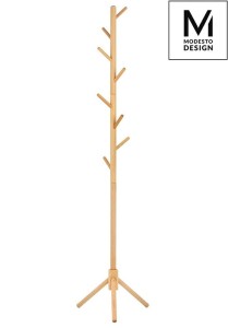Modesto Design wieszak stojący STICK naturalny- drewno bukowe 281.NATURAL
