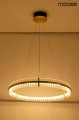 MOOSEE lampa wisząca SATURNUS 85 złota- LED, kryształ, stal szczotkowana GD3086-1-850.jpg