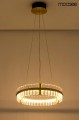 MOOSEE lampa wisząca SATURNUS 47 złota- LED, kryształ, stal szczotkowana GD3086-1-470.jpg