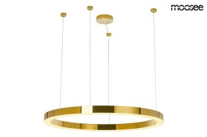 MOOSEE lampa wisząca RING LUXURY 110złota - LED, chromowane złoto MSE010100110