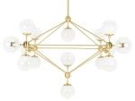 King Home Lampa wisząca PLANETARIO 15 GOLD złota MD10230G-15.BRASS