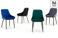 Modesto Design krzesło CLOVER czarne- welur, metal J-03.BLACK.jpg