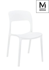 Modesto Design krzesło ZING białe- polipropylen C1028.WHITE