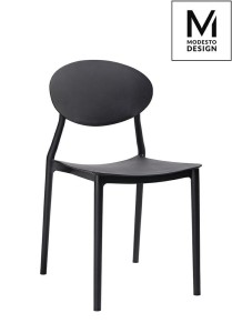 Modesto Design krzesło FLEX czarne- polipropylen C1066.BLACK