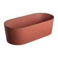 Omnires OVOWWTE OVO wanna wolnostojąca Marble+, 160x75 cm, z syfonem terracotta.jpg