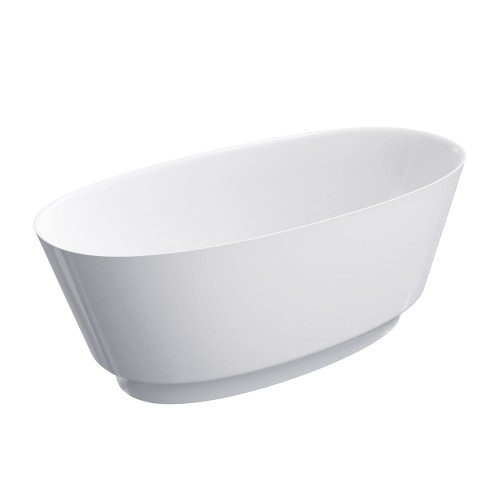 Omnires NEO158WWBP NEO wanna wolnostojąca Marble+, 158x72 cm, z syfonem biały połysk.jpg