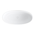 Omnires SHELLWWBM SHELL wanna wolnostojąca Marble+, 160x75 cm, z syfonem biały mat.jpg