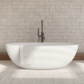 Omnires SHELLWWBM SHELL wanna wolnostojąca Marble+, 160x75 cm, z syfonem biały mat.jpg