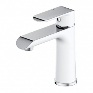 Omnires SC2310CRB SACRAMENTO bateria umywalkowa chrom/biały