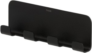 *Tiger 1314730746 Colar Haczyk na ręcznik multi Czarny