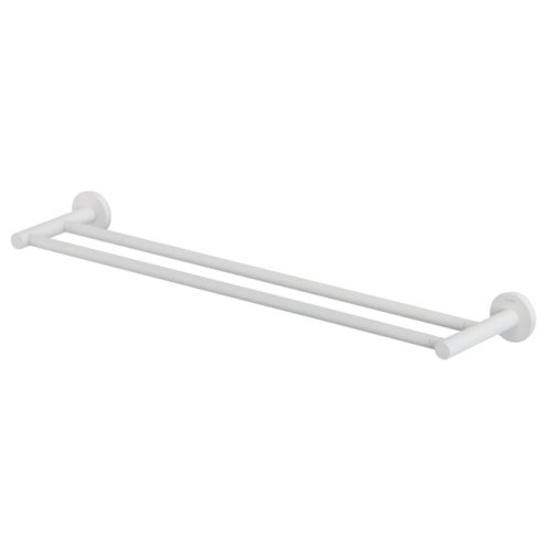 Tiger Urban Wieszak podwójny na ręcznik kąpielowy 60 cm Biały 1316230146