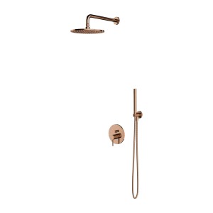 Omnires Y system prysznicowy podtynkowy, miedź SYSY35CP