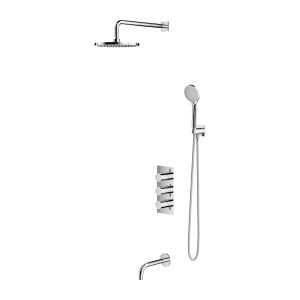 Omnires SYSYS02XCR Y system wannowy, podtynkowy, chrom