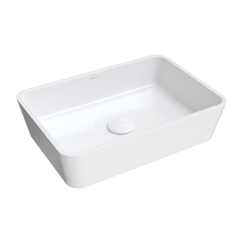 OMNIRES PARMAUNBP PARMA umywalka nablatowa Marble+, 50 x 35 cm biały połysk.jpeg