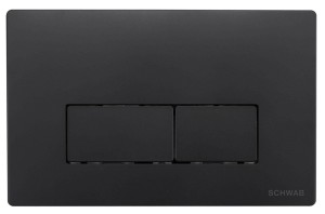 LIV/SCHWAB P58-0190-0250 przycisk spłukujący Pluto matowy czarny