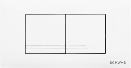 LIV/SCHWAB 4060418751 GAIOS DUO przycisk spłukujący, błyszczący chrom