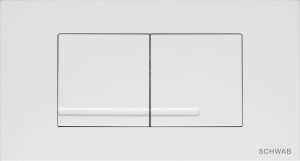 LIV/SCHWAB 4060418701 GAIOS DUO przycisk spłukujący, biały