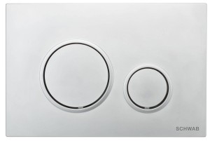 LIV/SCHWAB P47-0110-0253 przycisk spłukujący Vela matowy chrom