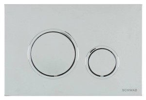 LIV/SCHWAB P47-0120-0253 przycisk spłukujący Vela błyszczący chrom