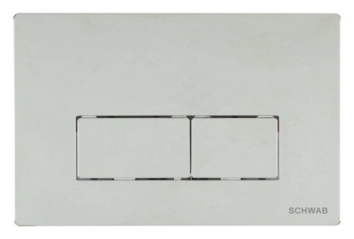 LIV/SCHWAB P58-0120-0250 przycisk spłukujący Pluto błyszczący chrom