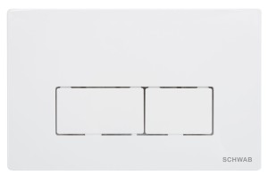 LIV/SCHWAB P58-0130-0250 przycisk spłukujący Pluto biały