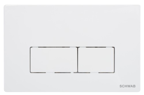 LIV/SCHWAB P58-0130-0250 przycisk spłukujący Pluto biały