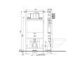 LIV/SCHWAB T02-2113-0250 Stelaż podtynkowy do wc DUPLO WC 199 SLIM (głębokość 12,5cm)
