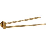 BEMETA 161204190 BRILO Podwójny wieszak na ręcznik obrotowy 