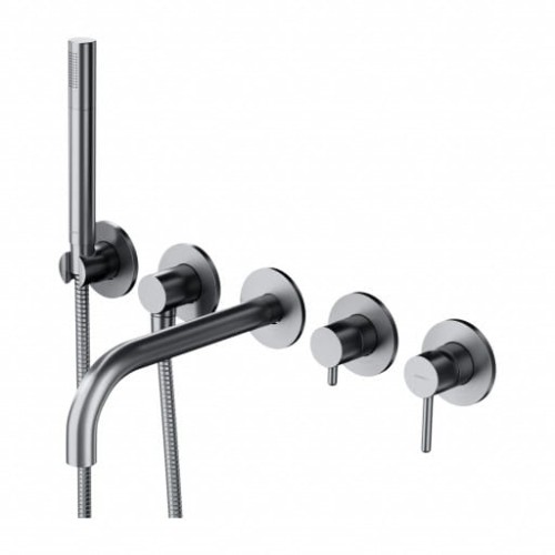 Omnires Bateria wannowa 5-otworowa podtynkowa Y1237/1NI