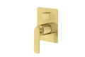 Kohlman QW211EGDB EXPERIENCE GOLD BRUSHED Podtynkowa bateria wannowo-prysznicowa z trzema wyjściami, złoto szczotkowane