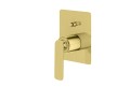 Kohlman QW210EGDB EXPERIENCE GOLD BRUSHED Podtynkowa bateria wannowo-prysznicowa z dwoma wyjściami, złoto szczotkowane