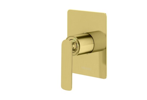 Kohlman QW220EGDB EXPERIENCE GOLD BRUSHED Podtynkowa bateria prysznicowa, złoto szczotkowane