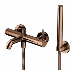 Omnires Y bateria wannowa z zestawem prysznicowym, miedź Y1231CP