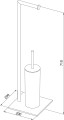 8720553010050 Sealskin Tube Stojak na papier toaletowy - Wieszak na papier toaletowy - Szczotka toaletowa z pojemnikiem - wolnostojący Chrom 800288.jpg