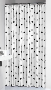*SenSea 2109313197 Arrow zasłonka prysznicowa 180x200cm 